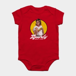 Roddy Piper Fist Pump Baby Bodysuit